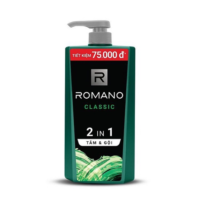 [Hcm]Dầu Tắm Gội Romano Classic 2 Trong 1 Chai 650G Cam Kết Hàng Đúng Mô Tả Chất Lượng Đảm Bảo An Toàn Đến Sức Khỏe Người Sử Dụng Đa Dạng Mẫu Mã Màu Sắc Kích Cỡ
