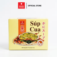 Súp cua Asuzac hộp 24g (8g x 3 gói) - Súp sấy thăng hoa