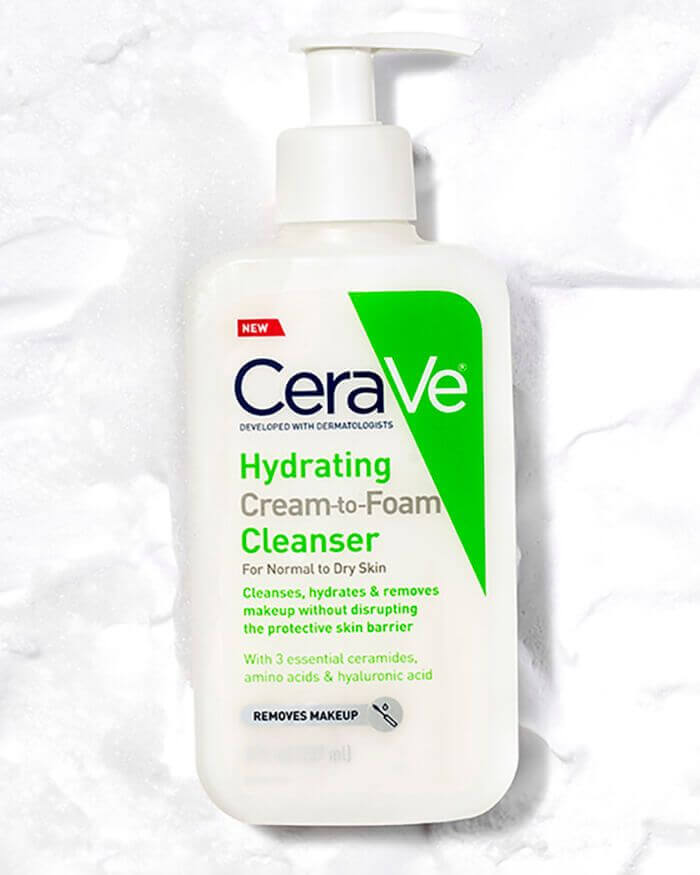 [Hcm]Cerave Hydrating Cream To Foam Cleanser 355Ml