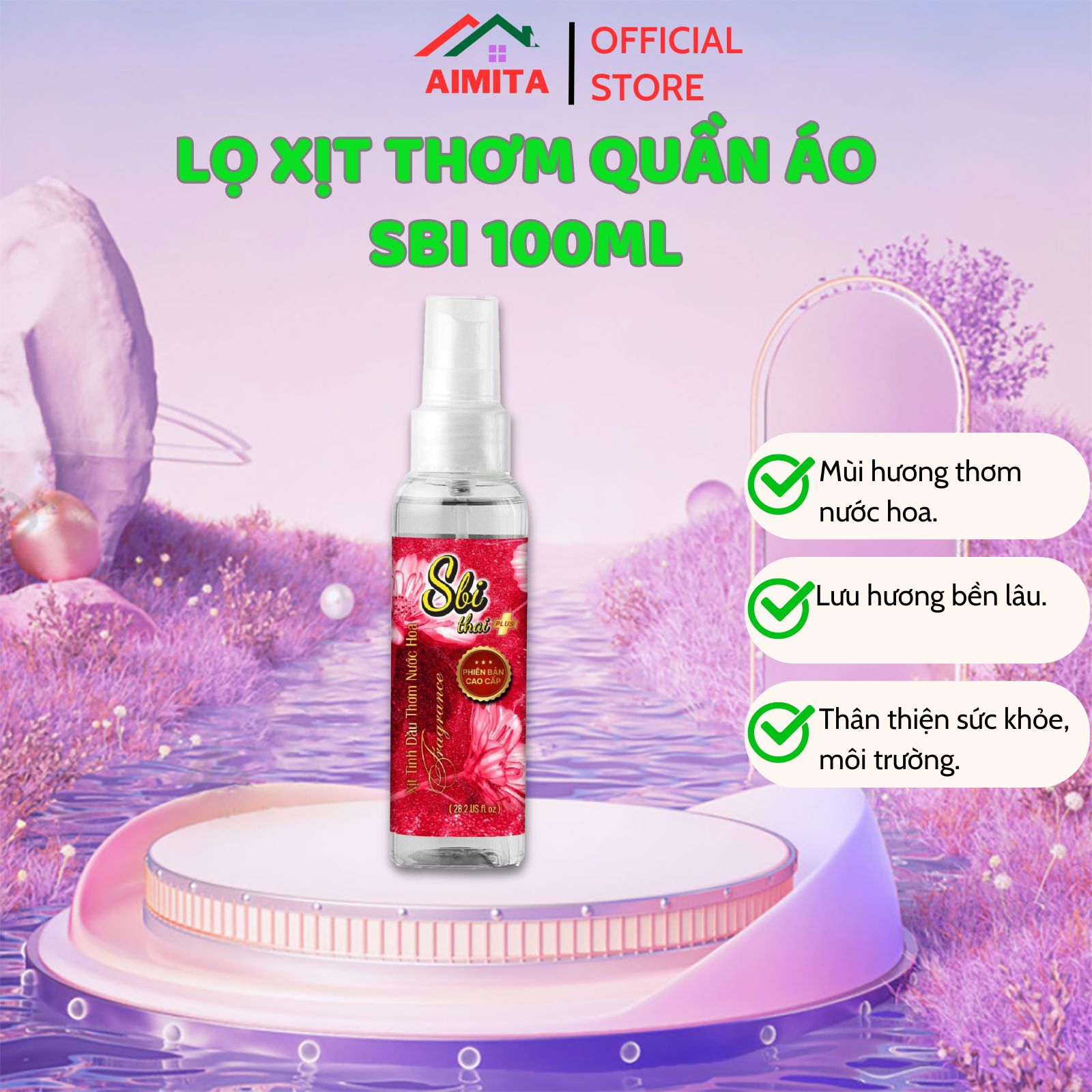 Combo 2 bình xịt ruồi muỗi sinh học an toàn sức khỏe con người AIBIO xua đuổi diệt ruồi muỗi côn trù