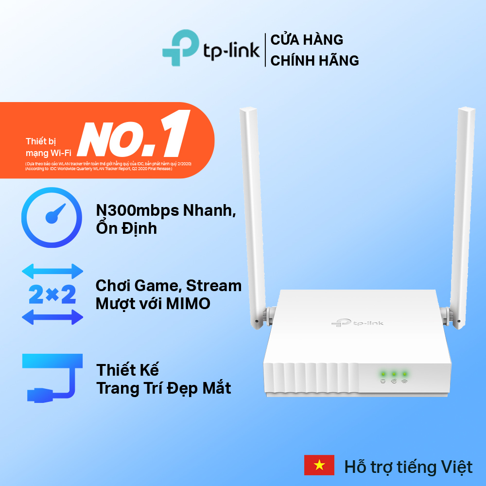 Bộ Phát Wifi TP-Link TL-WR820N Chuẩn N 300Mbps