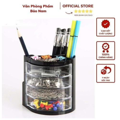 Khay Đựng Bút - Ống Cắm Bút Deli 9133