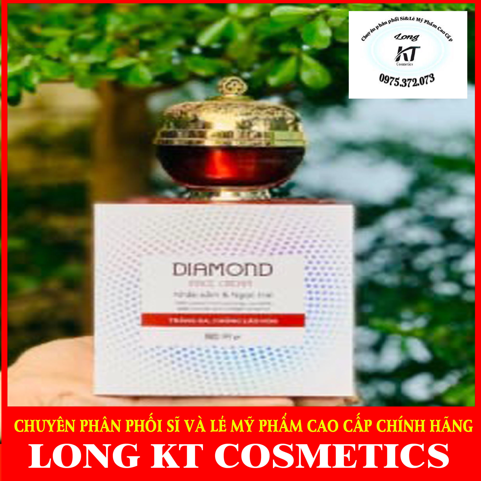 (Chính Hãng Giá Sĩ) Kem Dưỡng Da Cao Cấp Face Diamond (Không Có Sirum) - Mẫu Mới Thanh Trang Trắng Mịn Rạng Rỡ Không Tì Vếthồi Phục Làn Da Sau Tái Tạo Cân Bằng Colagencấp Ẩm Cho Da Mặttrắng Da Mịnda Làm Da Căng Bóng