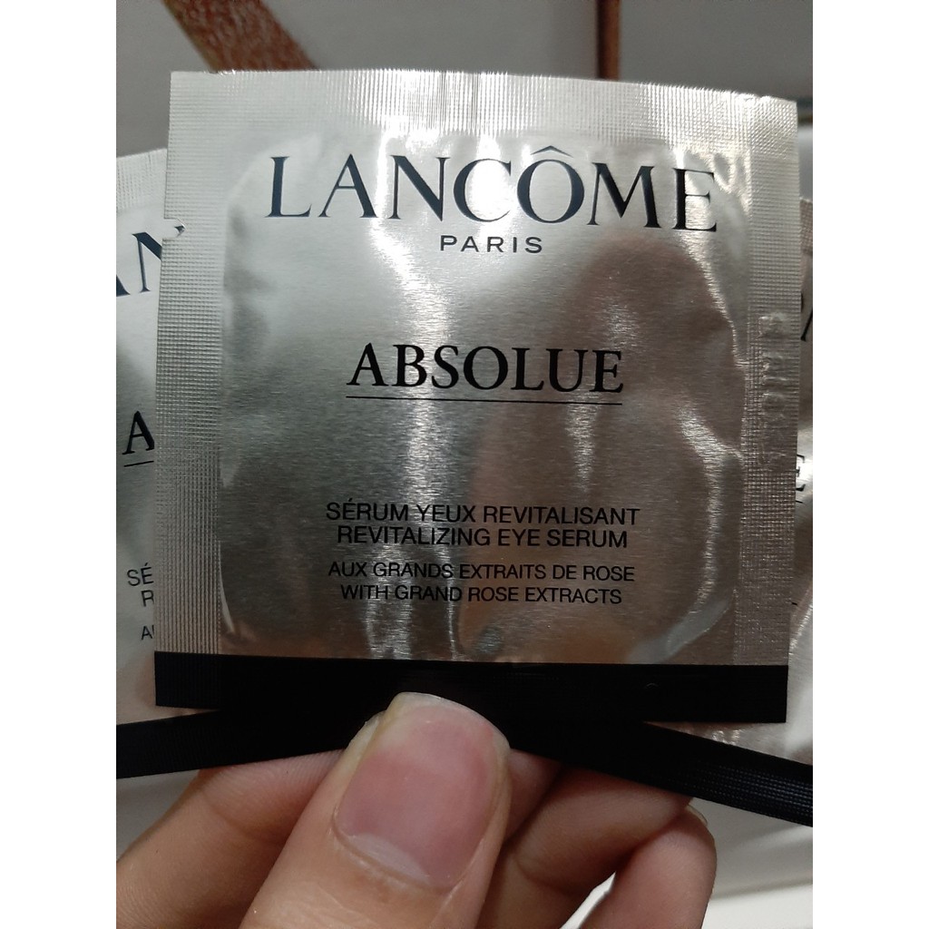 [Hcm]Combo 10 Gói Tinh Chất Dưỡng Vùng Da Mắt Lancome Absolue Eye Serum Chất Lượng Sản Phẩm Đảm Bảo An Toàn Đến Sức Khỏe Người Dùng Và Cam Kết Hàng Đúng Mô Tả