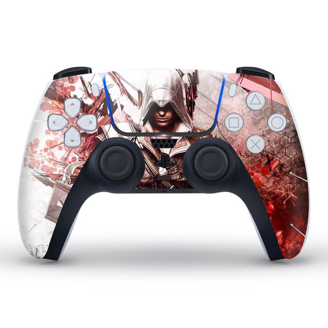 Data Frog Cover Sticker For PS5 Controller Skin For Playstation 5 Gamepad Camouflage Style Protective Handle Accessories