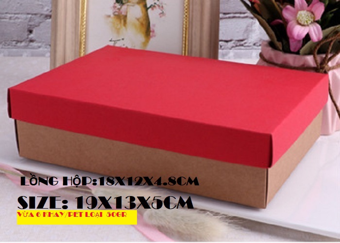 MAR1_Hộp đựng bánh kẹo kẹo Nougut bánh dứa bánh thuyền bánh trung thu 4-6c loại 50gr....