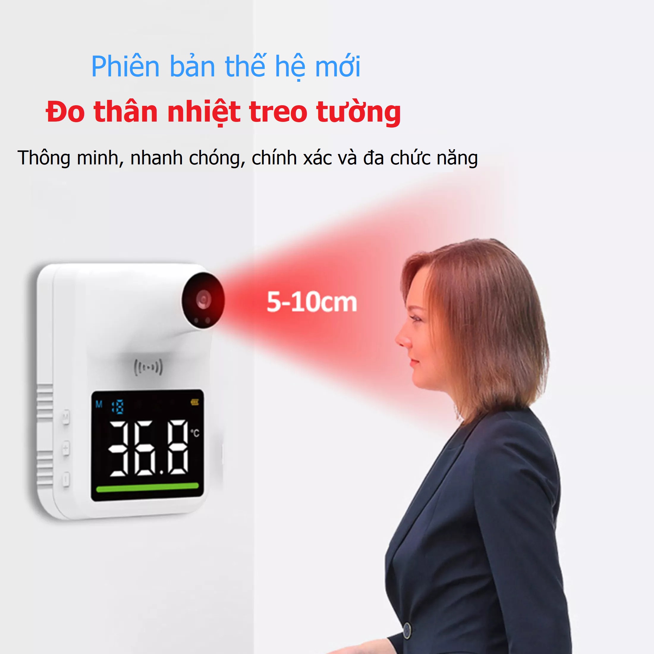 Nhiệt Kế Hồng Ngoại K3 Pro