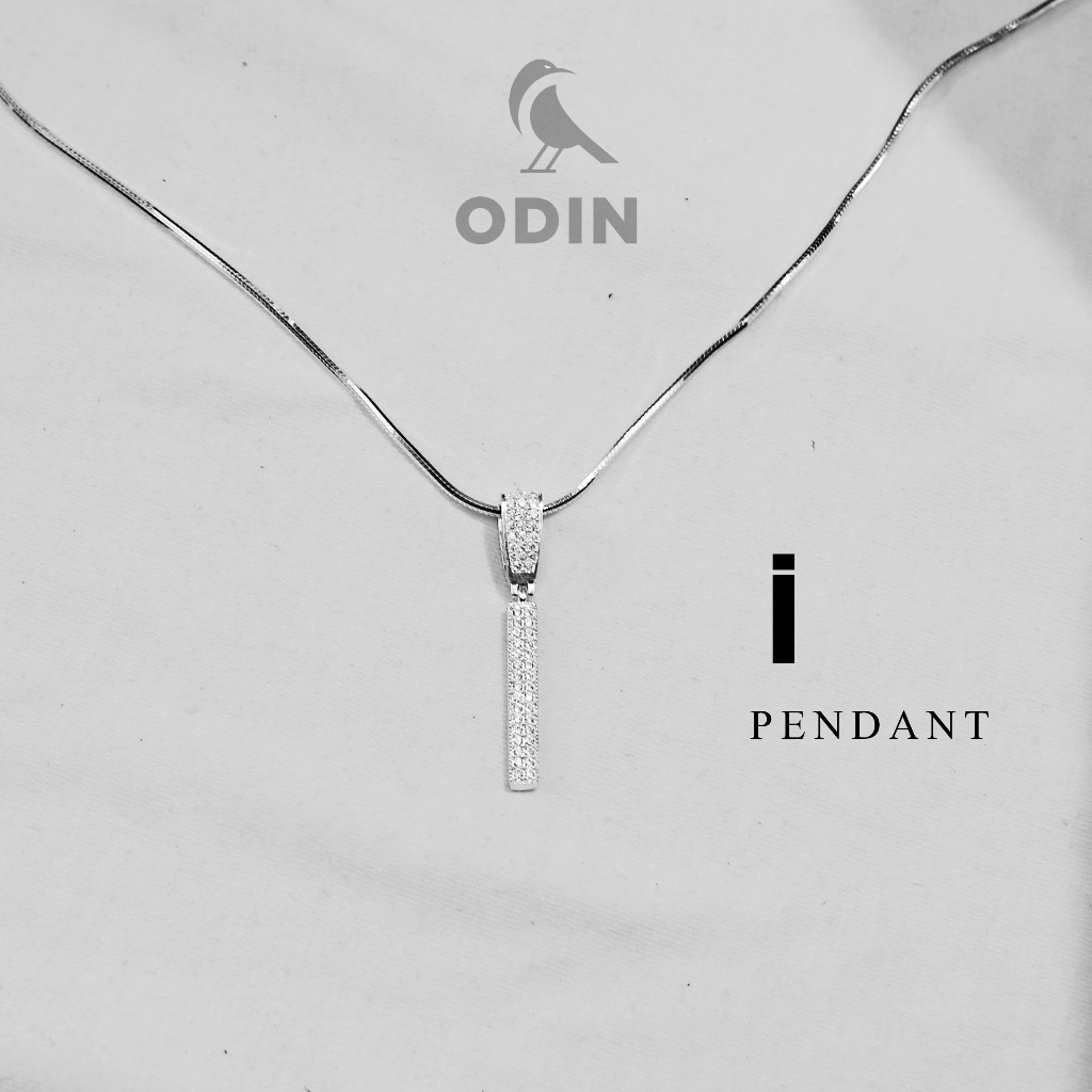 Dây chuyền mặt chữ cái Bạc S925 Premium Alphabet ODIN