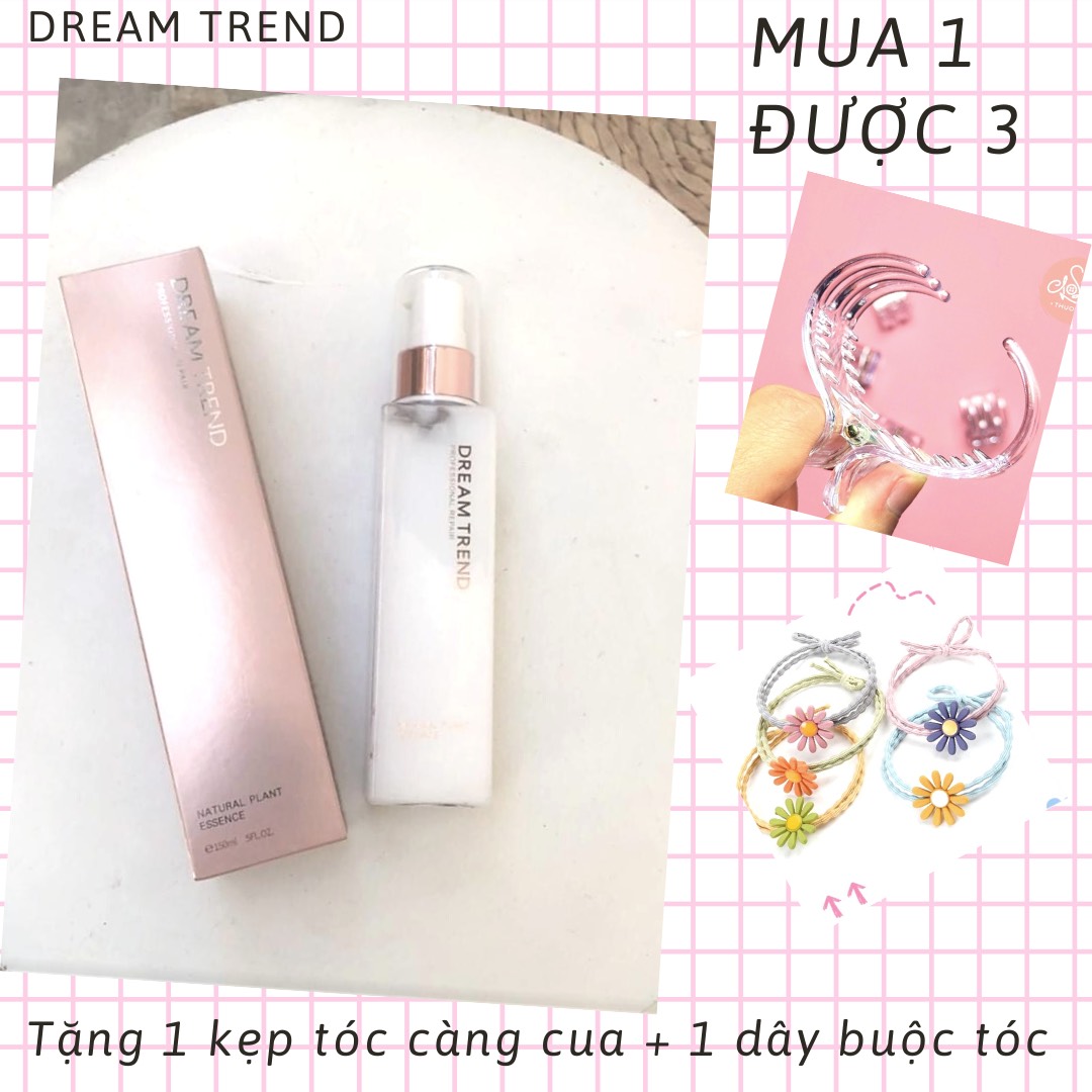 [Hcm][Tặng Kẹp Càng Cua + Thun Buộc Tóc] Dưỡng Tóc Aha Dream Trend (Phiên Bản Cho Tóc Nhuộm)