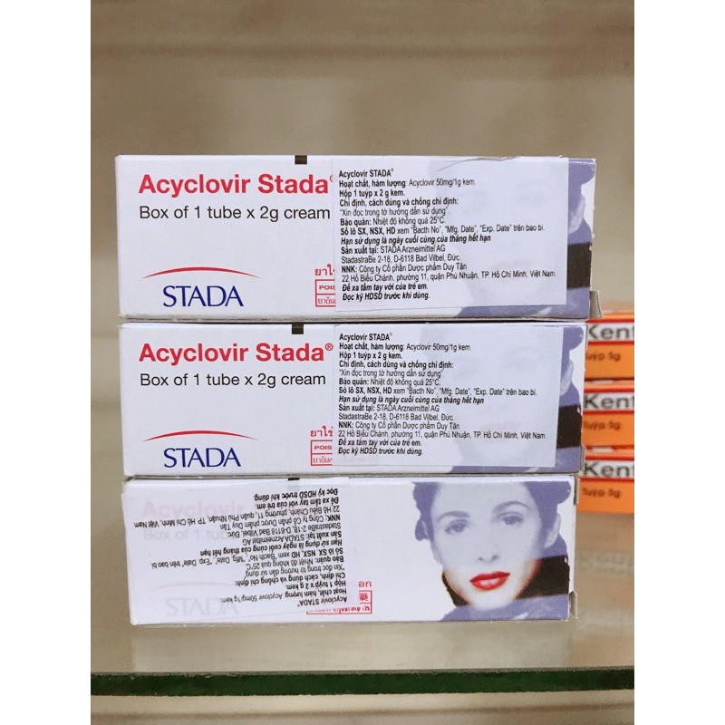 [Hcm]Kem Bôi Da Acyclovir Đức 2Gr