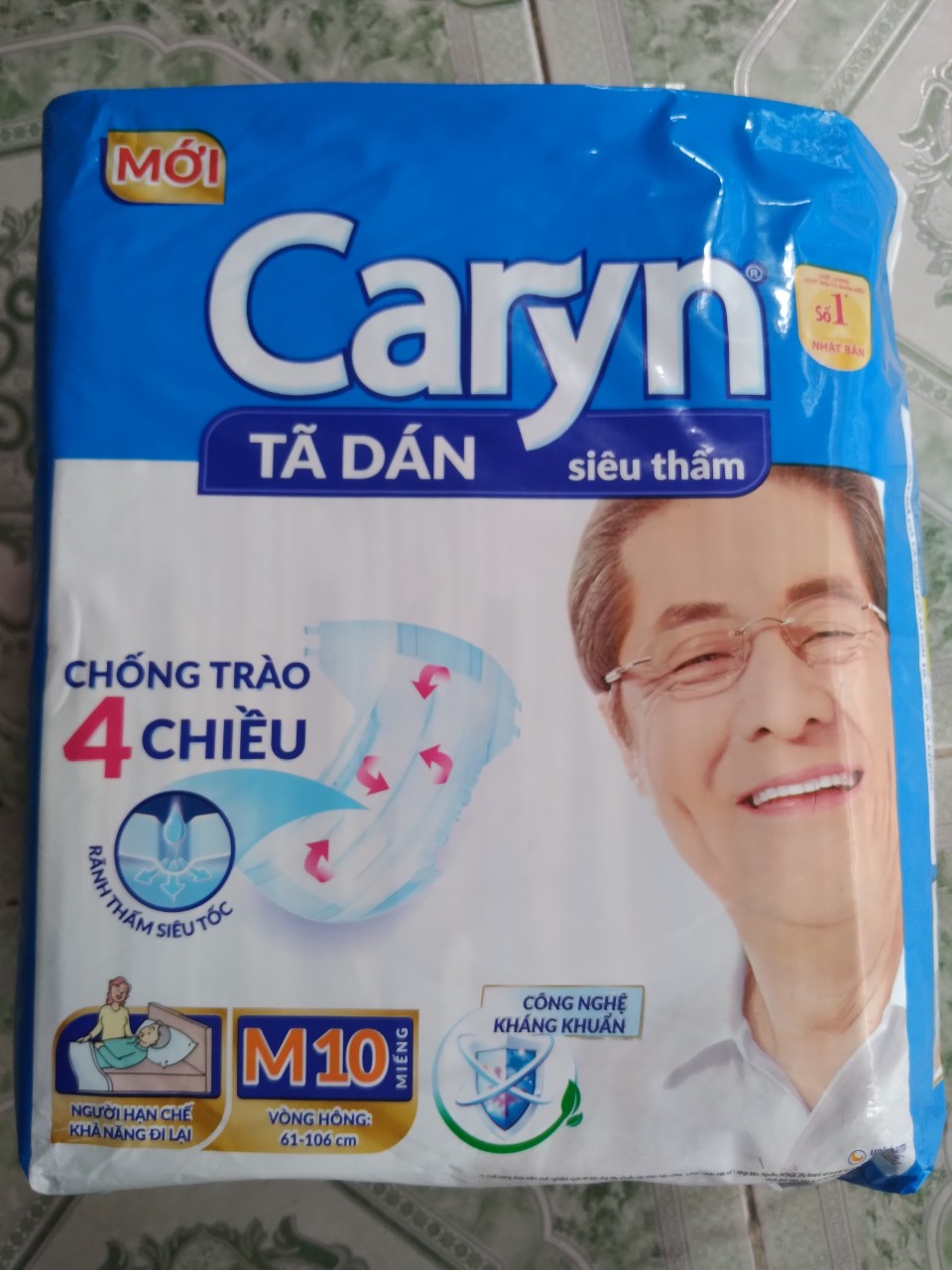 Tả Dán Caryn Size M 10 Miếng