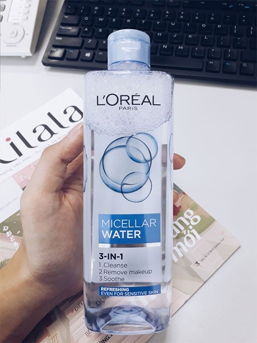 Nước Tẩy Trang Loreal Làm Dịu Và Sạch Da 400Ml