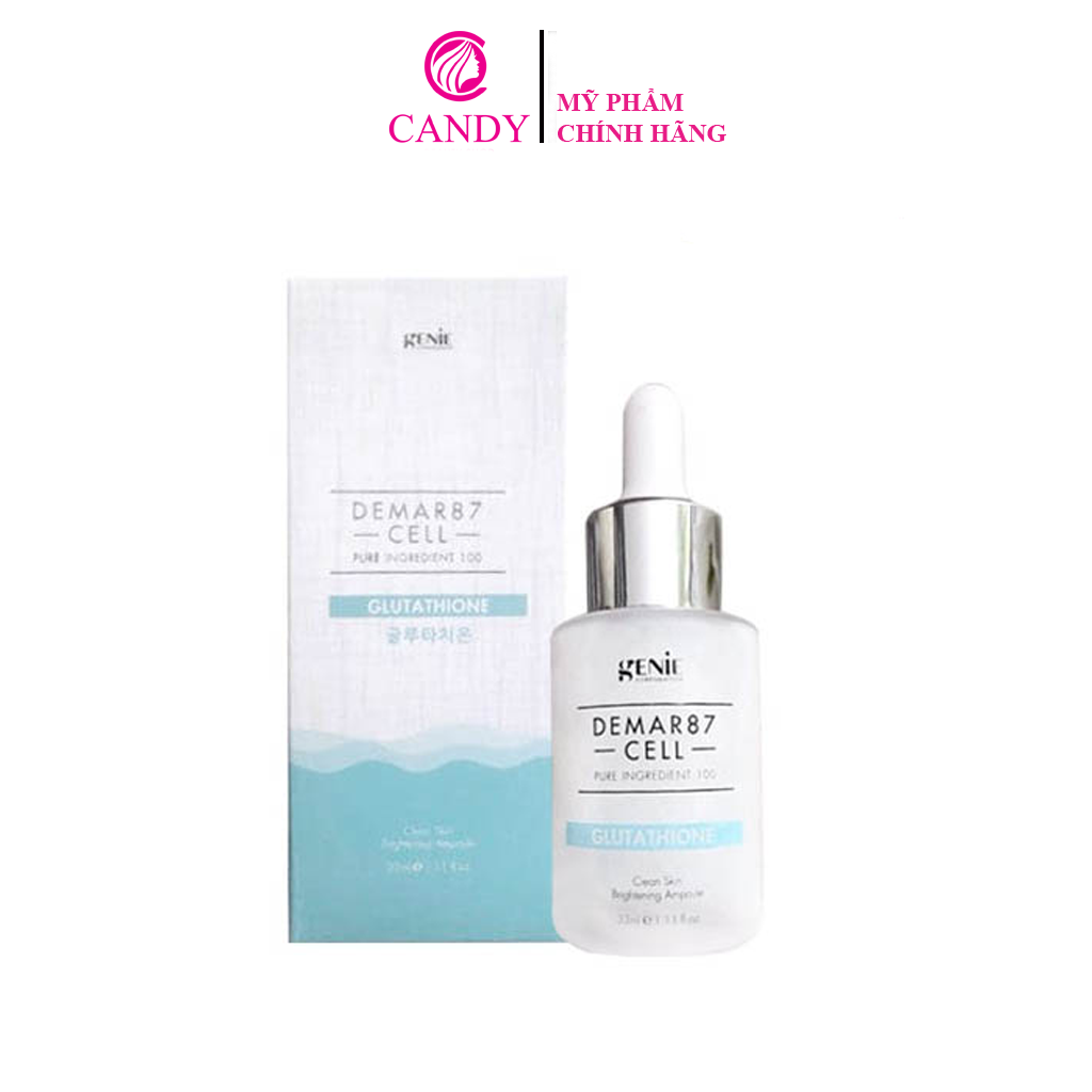 [Hcm]Serum Truyền Trắng Da Genie Ampoule Glutathione Hàn Quốc