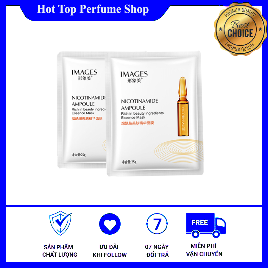 Mặt Nạ Giấy Dưỡng Da Mụn Cấp Ẩm Thải Độc Cao Cấp Cấp Nước Hyaluronic Images Giúp Làn Da Bạn Trở Nên Mịn Màn