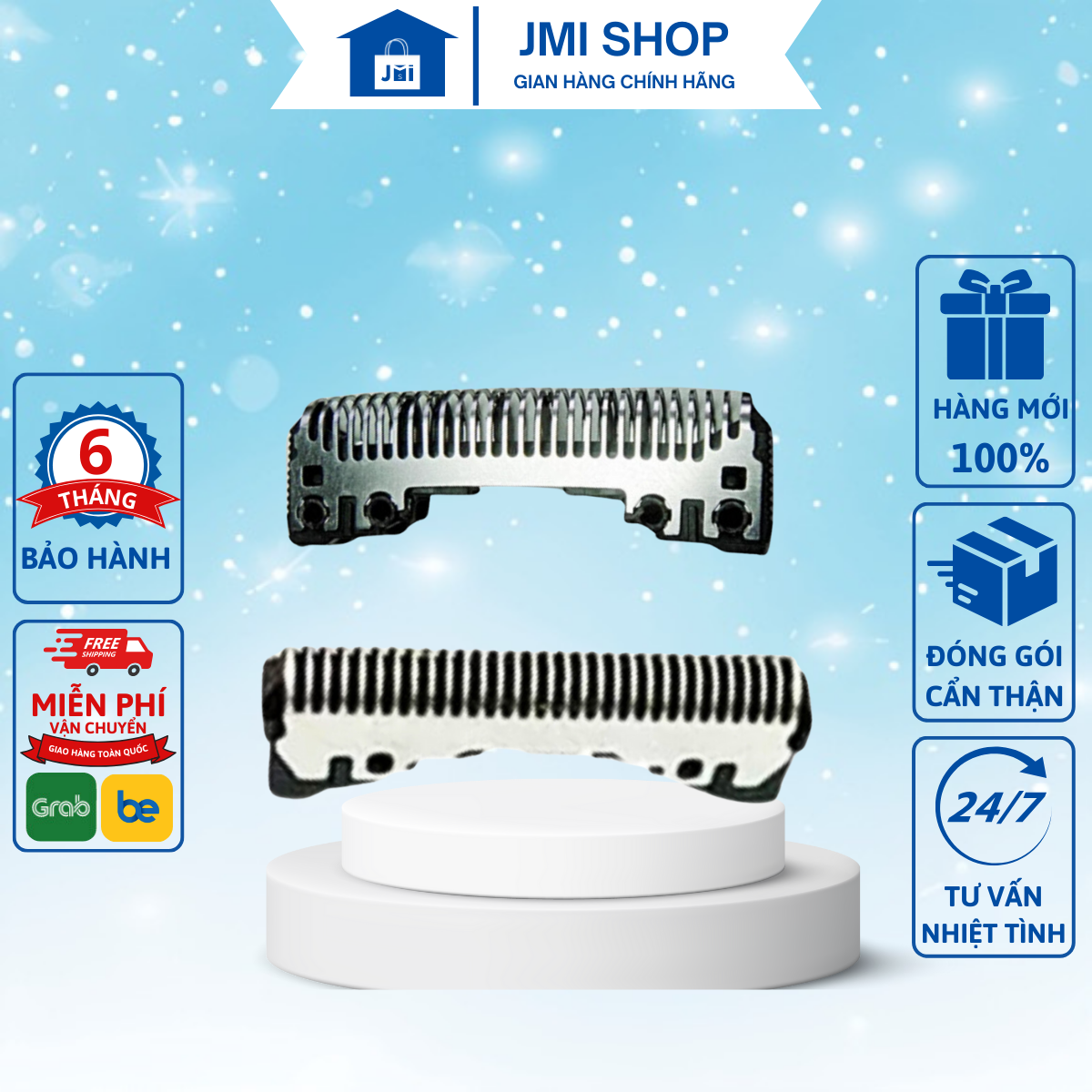 Lưỡi thay thế lưỡi dao cho máy cạo râu panasonic (thích hợp với hơn 500 loại máy cạo râu 3 lưỡi của 