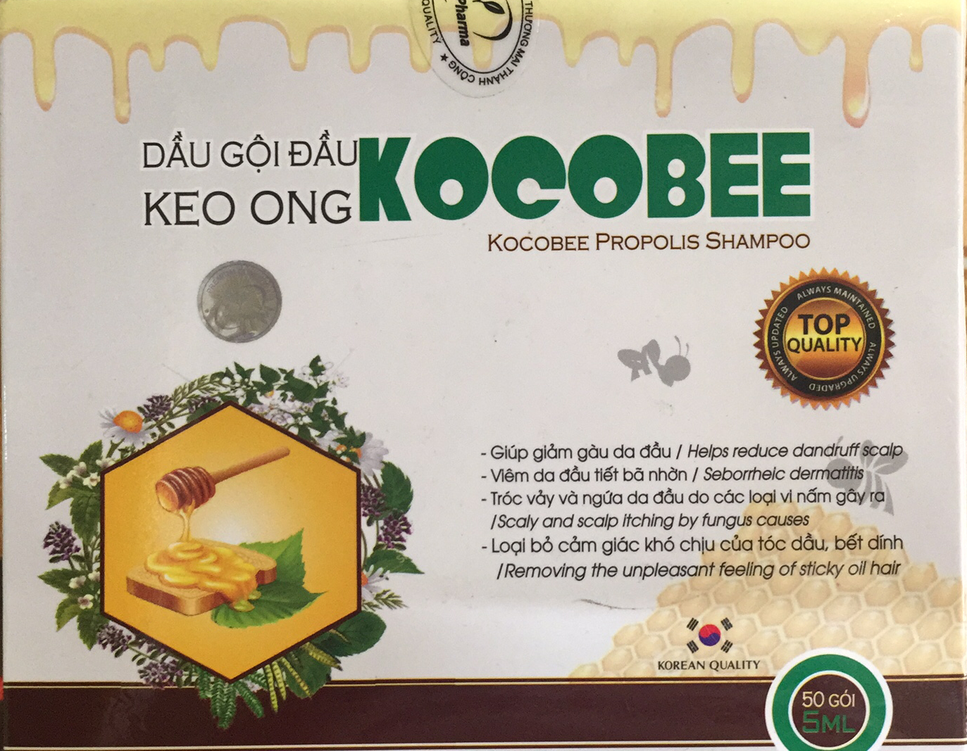 [Hcm]Dầu Gội Đầu Keo Ong Kocobee Ngăn Ngừa Gàu