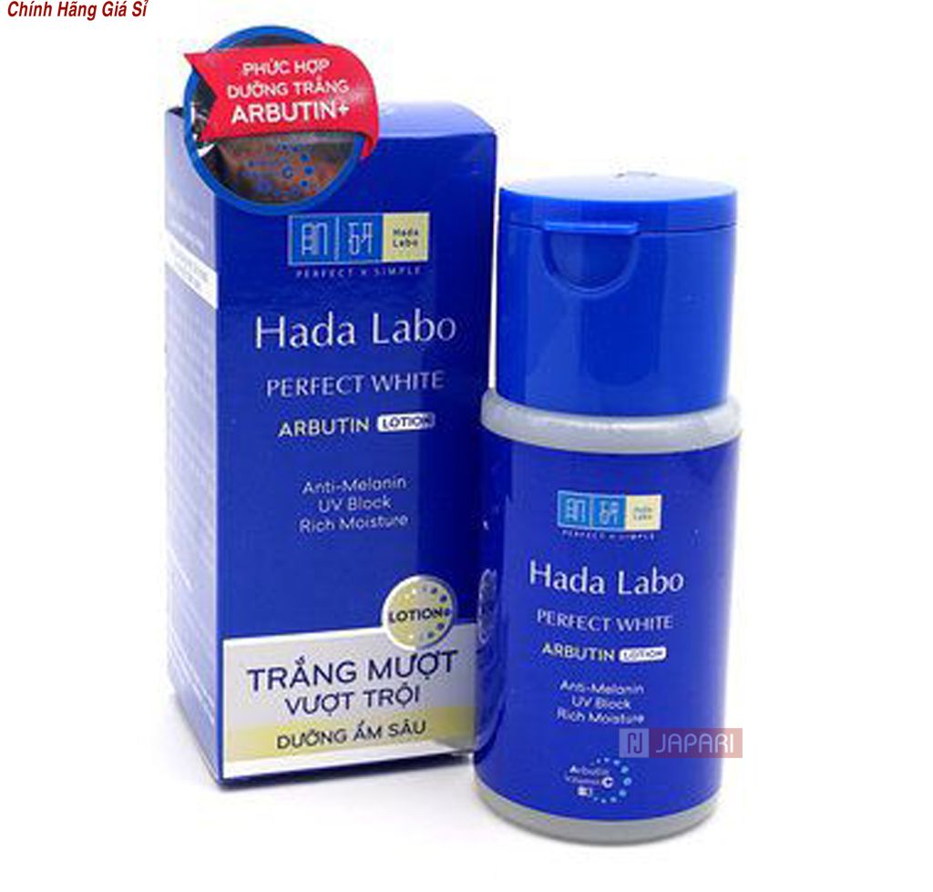 Dung Dịch Dưỡng Trắng Hada Labo Perfect White LotionCông ty ROHTO Nhật Bản Cho Nam Nữ