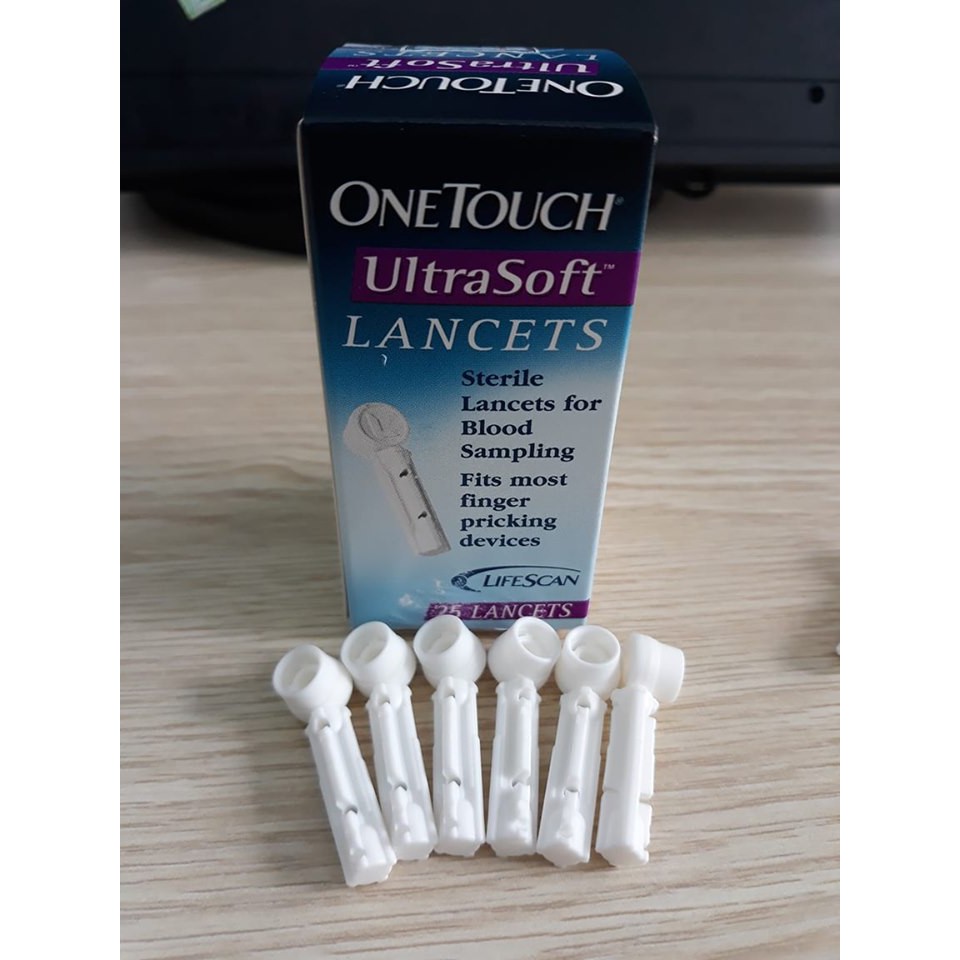[Hcm]Kim Lấy Máu Onetouch Ultrasoft (25 Kim)