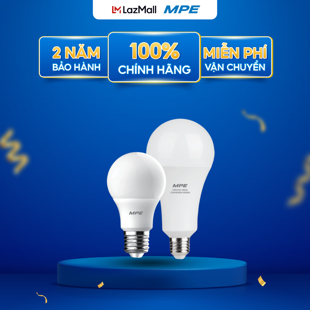 Đèn Led Bulb MPE LBD3 chống ẩm 3W 5W 7W 9W 12W 15W
