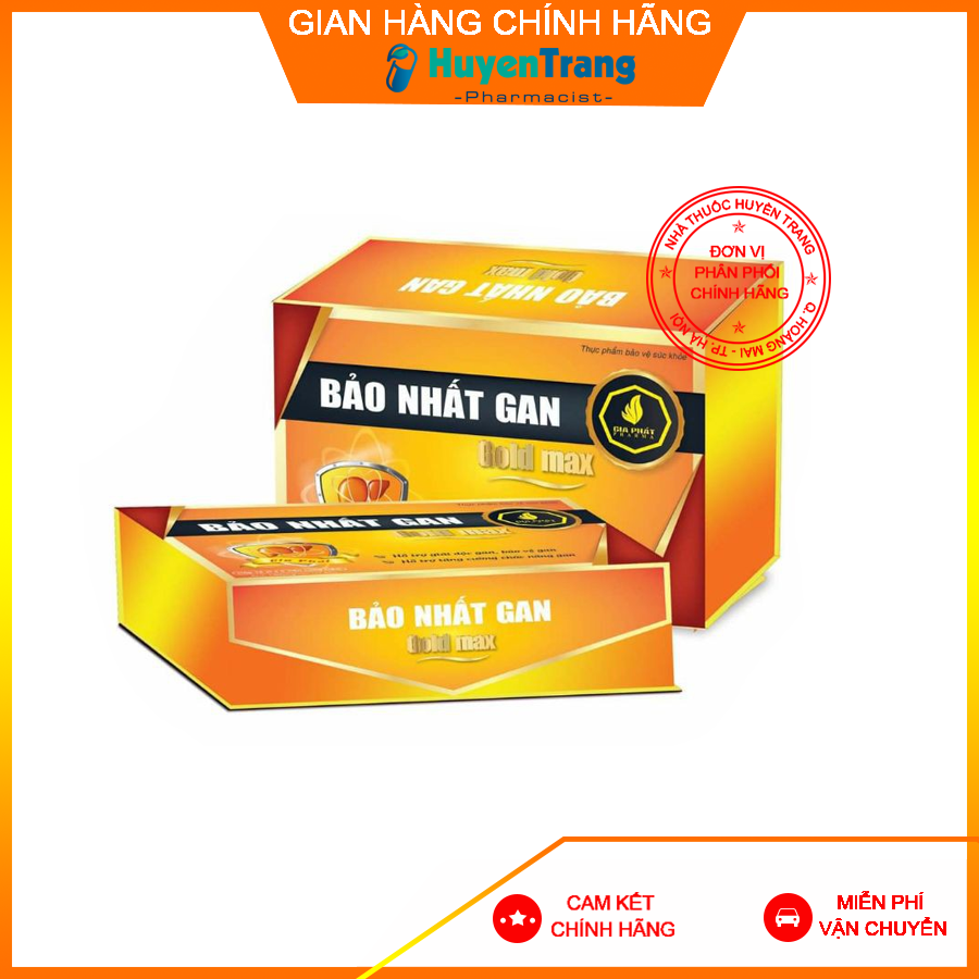 [Chính Hãng]Bảo Nhất Gan Gold Max Mát Gan Hạ Men Gan Tăng Cường Chức Năng Gan