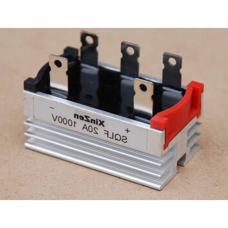 Cầu Diot 4 chân 1 pha 5 chân 3 pha Chuyển điện DC thành AC phù hợp máy phát điện Củ phát Trung Quốc 