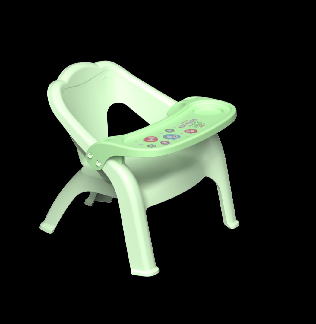 Ghế tập ăn Baby Life DUY TÂN nhựa PP thiết kế ngồi có gờ chống trượt bàn ăn rời tiện vệ sinh