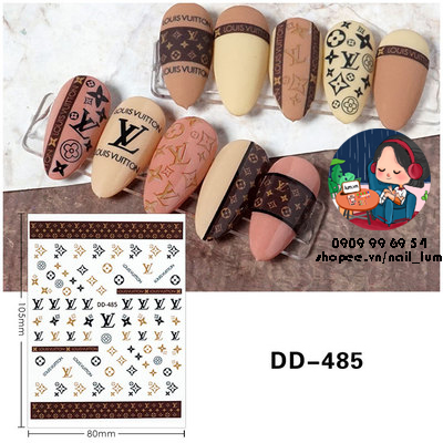 [Hcm][Video Thực Tế] Nail Sticker - Dán Móng Tay Dd485 Luôn Vui Tươi