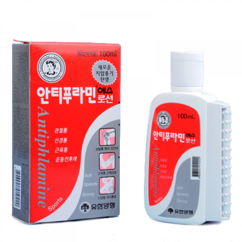 [Hcm][Hàng Chính Hãng] Dầu Nóng Hàn Quốc Antiphlamine 100Ml Chính Hãng