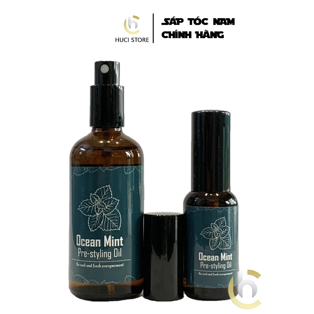 Xịt Tạo Phồng Ocean Mint Dành Cho Nam Tăng Khả Năng Giữ Nếp Dưỡng Tóc Và Mùi Hương Thơm Dịu Phiên Bản Ver2 2021 Dung Tích 30Ml - 100Ml