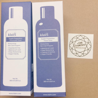 Nước hoa hồng Dear Klairs Supple Preparation Toner 180ml