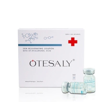 Hộp 10 lọ  Meso Otesaly Hyaluronic Acid - HA căng bóng da 8% pha PRP hỗ trợ sáng da giảm nám tiêm me