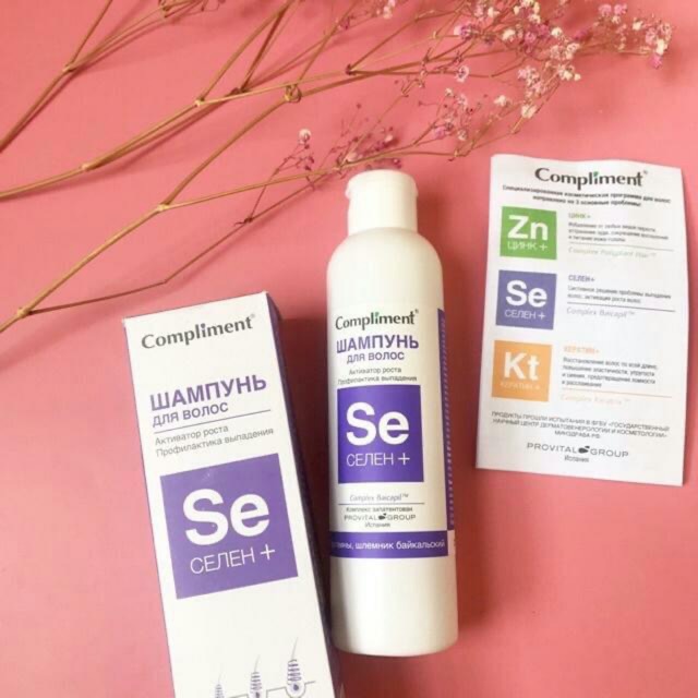[HCM]Dầu Gội SE Selen Compliment Kích Mọc và Chống Rụng Tóc 200ml