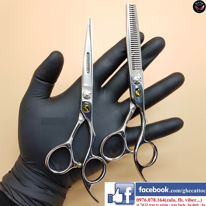 Kéo Cắt Tóc Con Cáo Sliver Fox - Bộ Cắt Và Tỉa