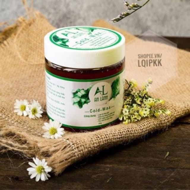 Wax Lông An Lành Chính Hãng 350G - Se Khít Chân Lông - Làm Teo Nang Lông - K Gây Thâm Da (Tặng Giấy+ 2Que Wax)