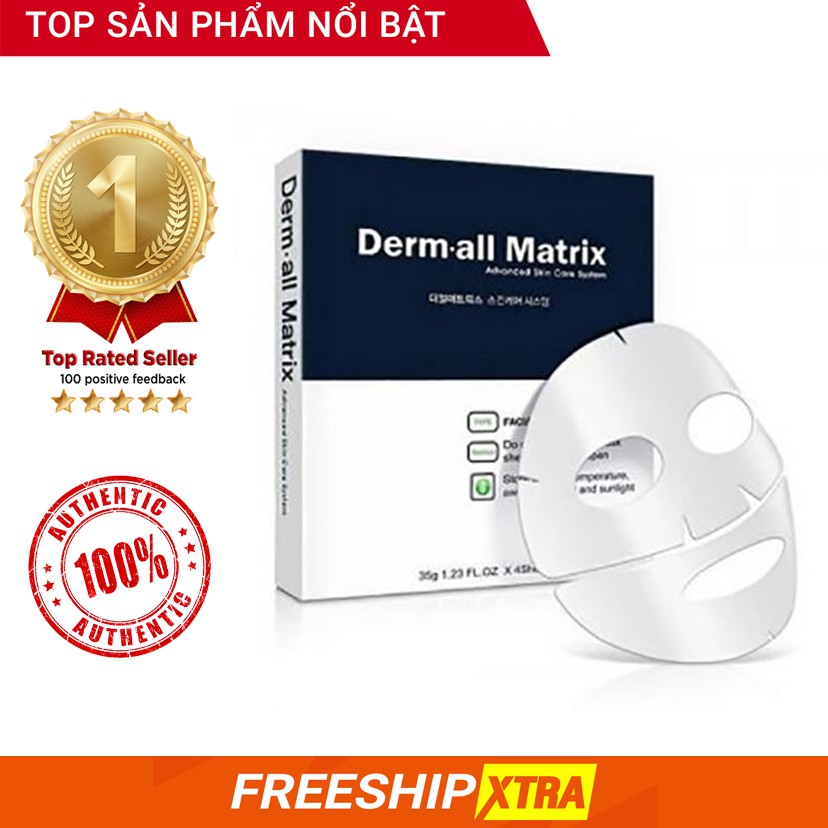 Mặt Nạ Collagen Nâng Cơ Căng Da Derm All Matrix Chất Lượng Đảm Bảo An Toàn Đến Sức Khỏe Người Sử Dụng Cam Kết Hàng Đúng Mô Tả