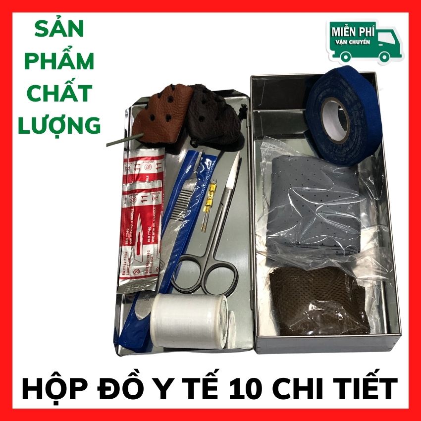 hộp dụng cụ y tế cho gà [ 1 hộp ] hộp y tế gà. hộp y tế gà chọi.