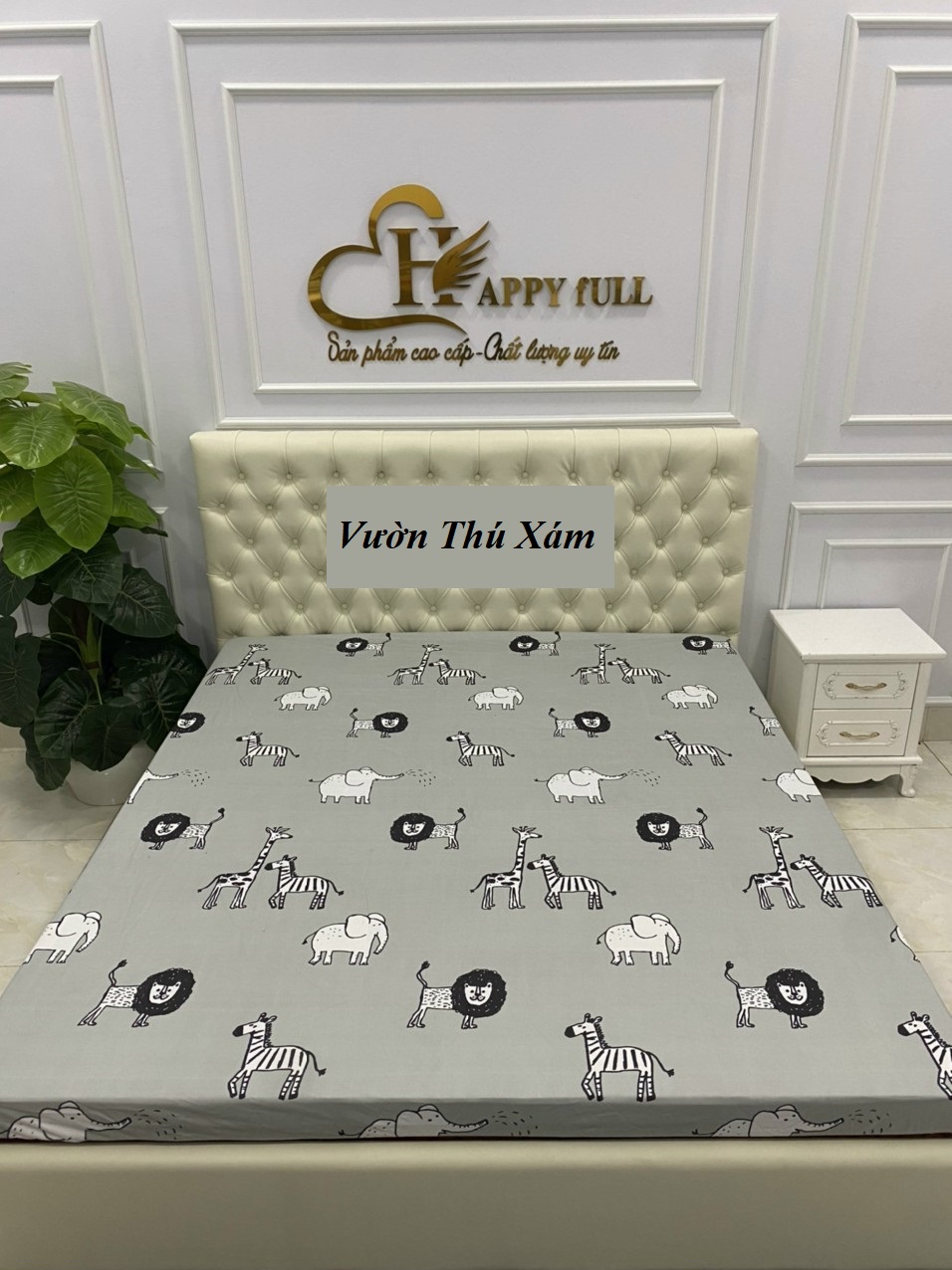 Bọc đệm chống thấm cotton mẫu Lá Vàng2 - Ga trải giường cao cấp 1M8 x 2m - ra chong tham cho be HN - Chống thấm 100% thoáng mát - Bền Đẹp. Hàng Việt Nam Chất Lượng Cao