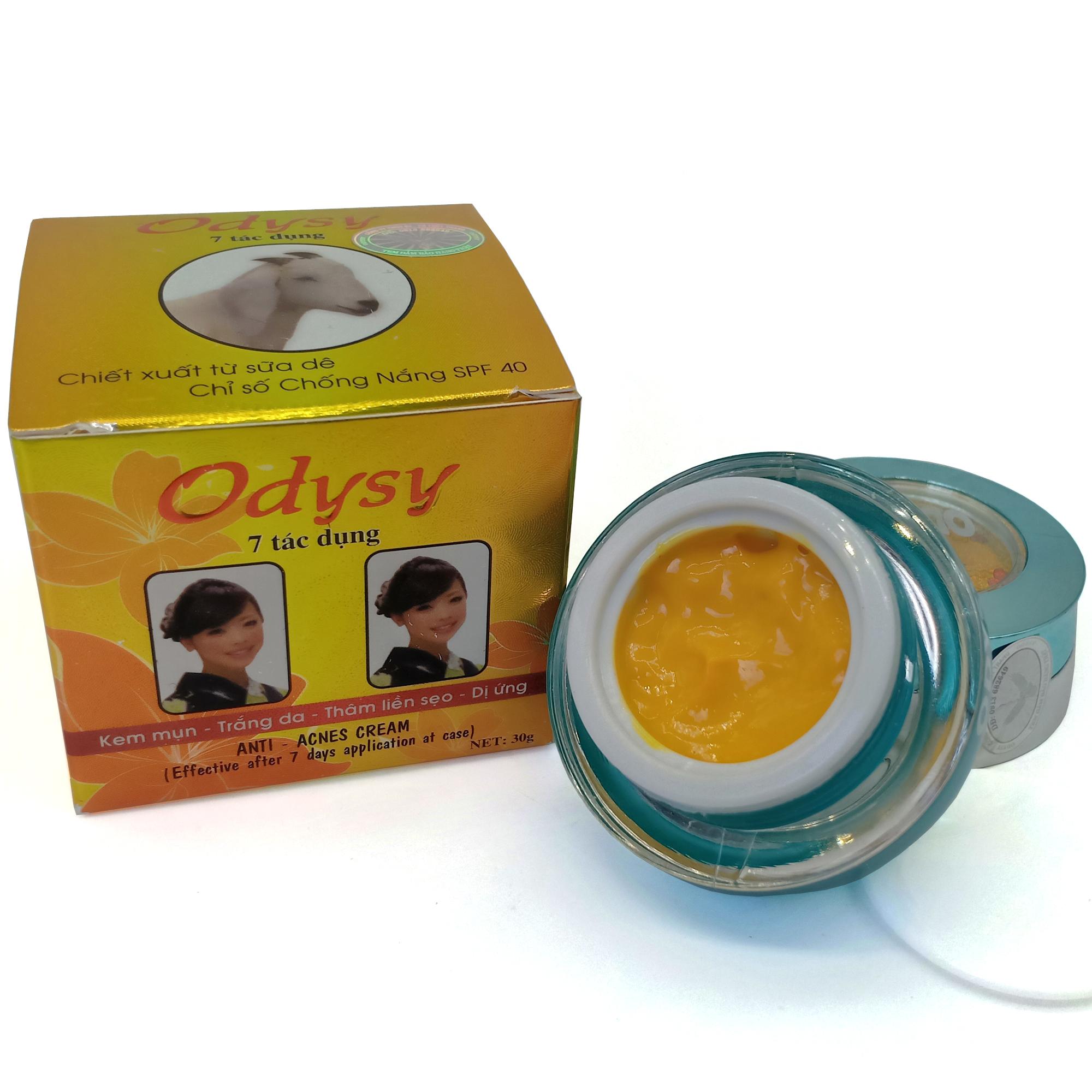 [Hcm]Kem Mụn Tinh Chất Nghệ Tươi Odysy 30G