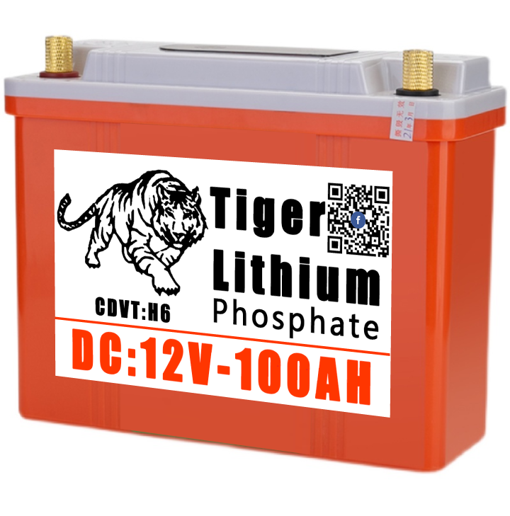 Bình Pin Lithium 100Ah chống nước hoàn toàn tuyệt đối-Pin lithium 12V-100Ah NEW