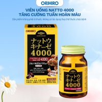 Viên uống Orihiro Nattokinase 4000 60 viên/hộp - ORIHIRO NHẬT BẢN CHÍNH HÃNG