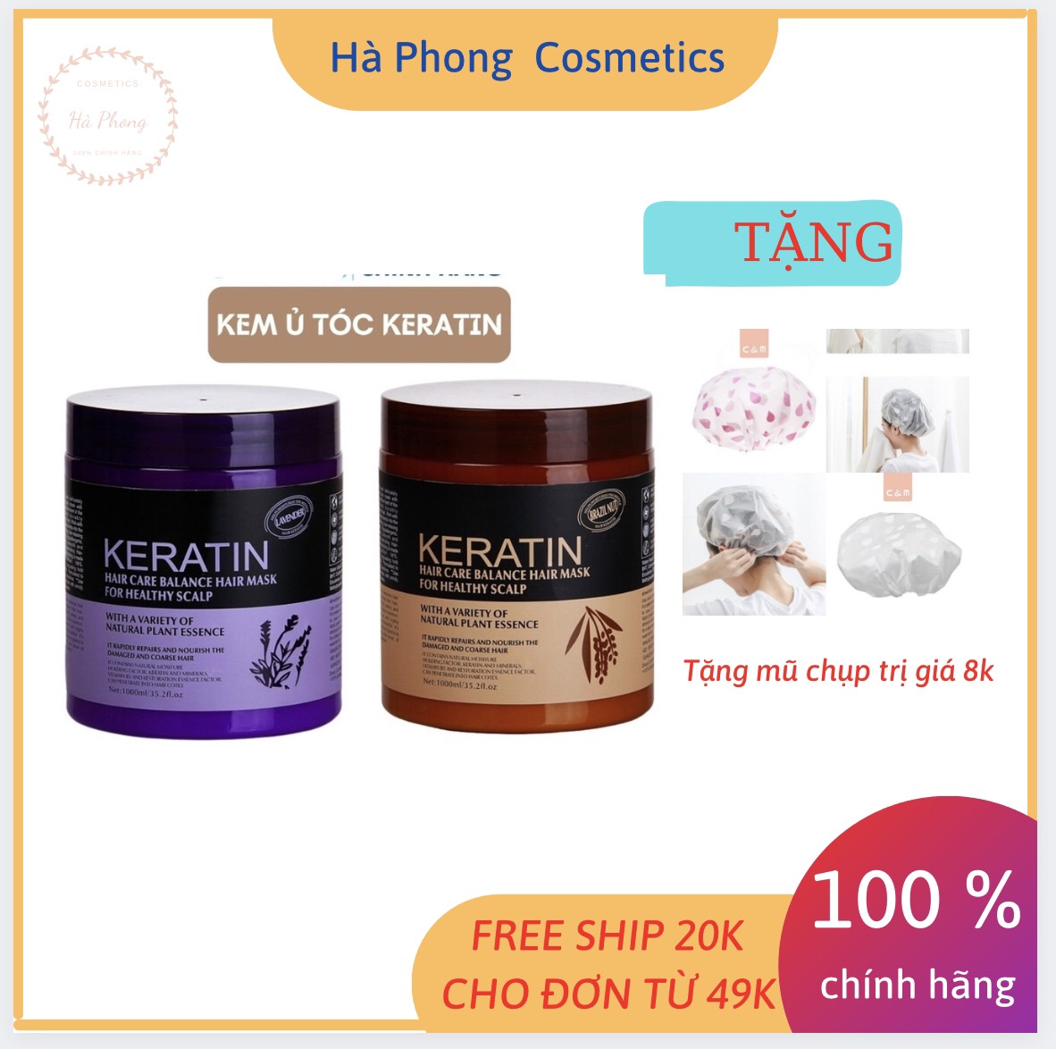 [ 100% Chính Hãng ] Kem Ủ Tóc Keratin Collagen 1000Ml Lavender Brazil Nut - Ủ Hấp Tóc Cung Cấp Cưỡng Chất Keratin