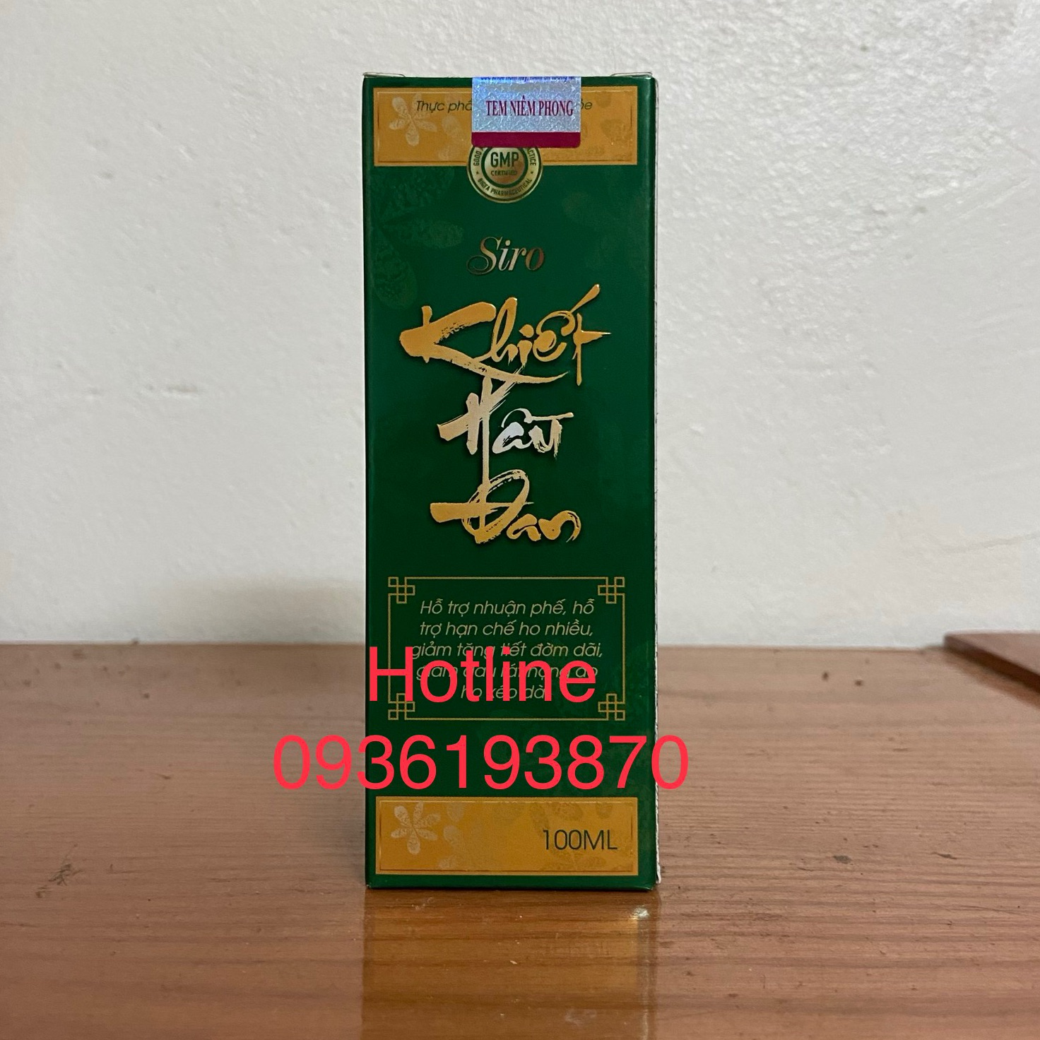 SIRO KHIẾT HẦU ĐAN – Khắc tinh viêm họng