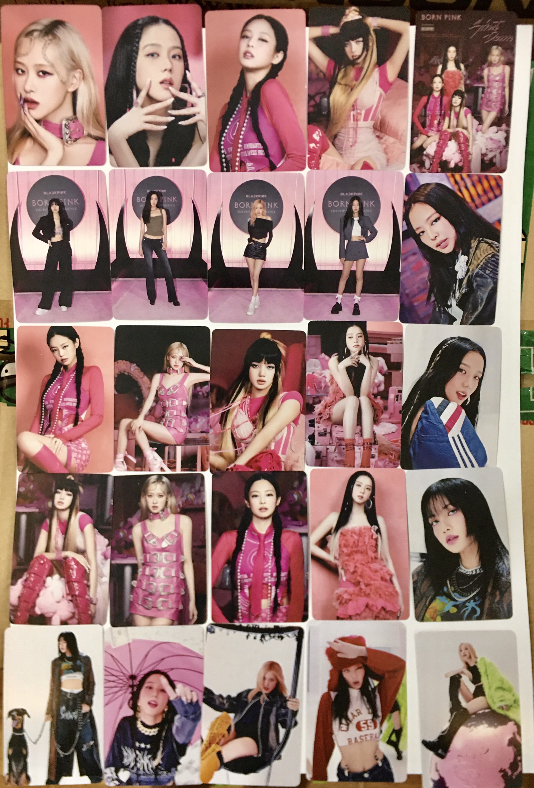 Set 55 lomo card Blackpink Shut Down Mẫu 2