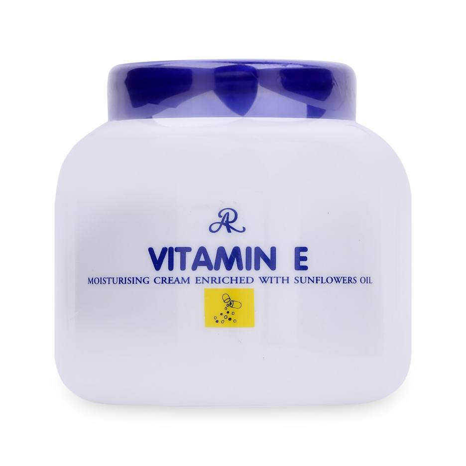 Kem Dưỡng Da Dưỡng Ẩm Vitamin E Thái Lan 200g Mùi Hương Dịu Nhẹ Cung Cấp Độ Ẩm Cho Da Làm Mềm Da Hơn