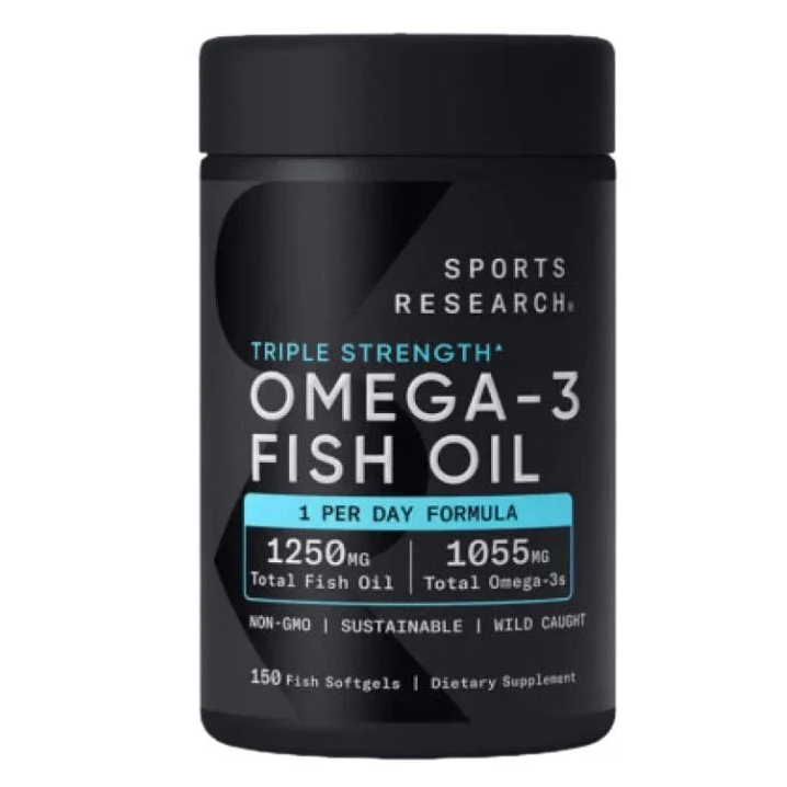 Viên Bổ Sung Dầu Cá Siêu Cô Đặc Sport Research Omega 3 Fish Oil 150 Viên