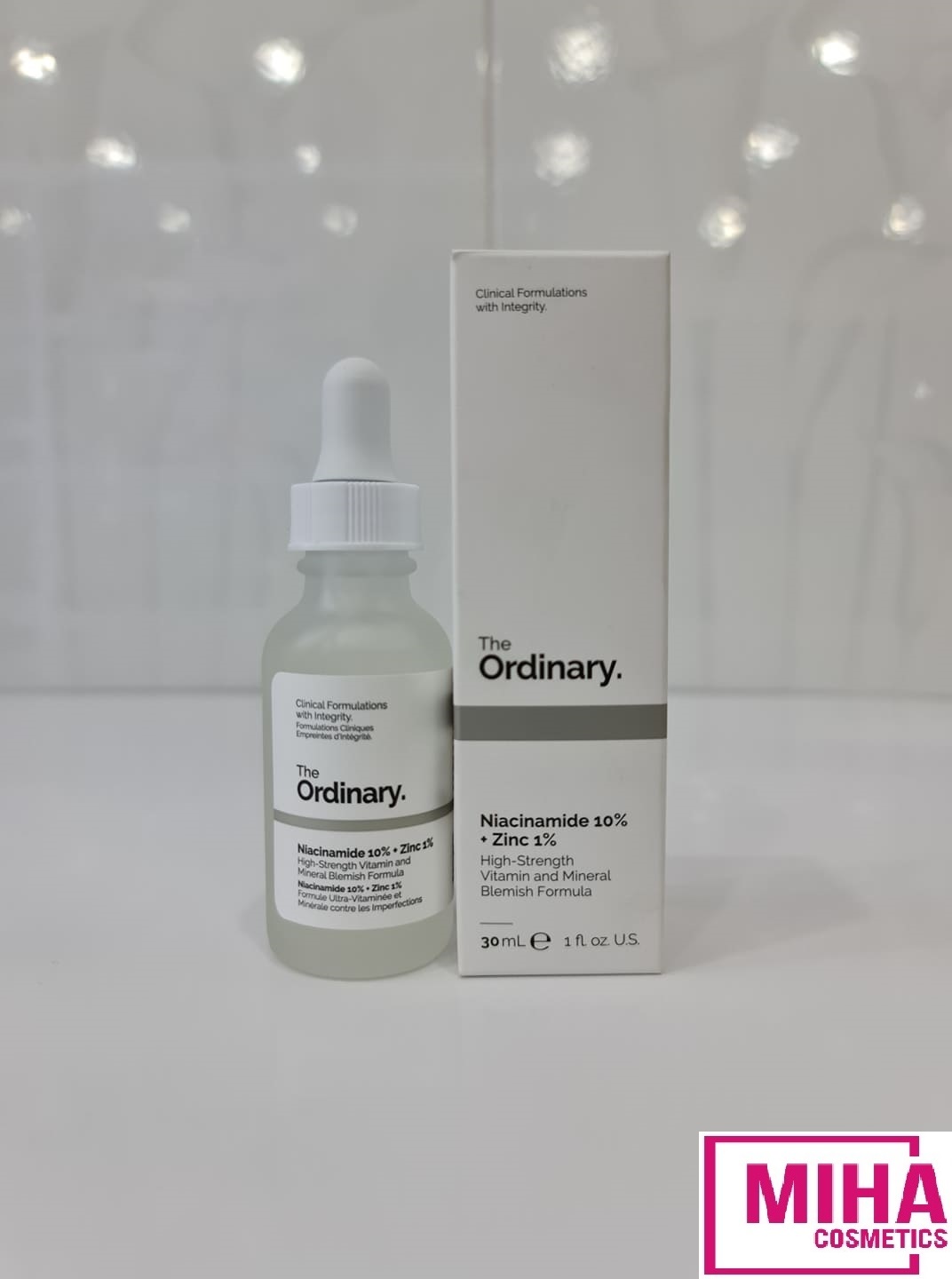 [Hcm]Tinh Chất Giảm Mụn Thu Nhỏ Lỗ Chân Lông Niacinamide 10% Và Zinc 1% The Ordinary 30Ml