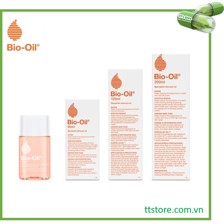 [Hcm]Bio Oil - Dầu Dưỡng Chống Rạn Da Mờ Sẹo [Biooil Bioil Bio Oi]