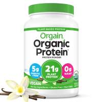 [USA Date 02/2026] 920g Protein Powder Creamy Chocolate / Vanilla Bean. Bột protein hữu cơ đạm thực vật Orgain Organic