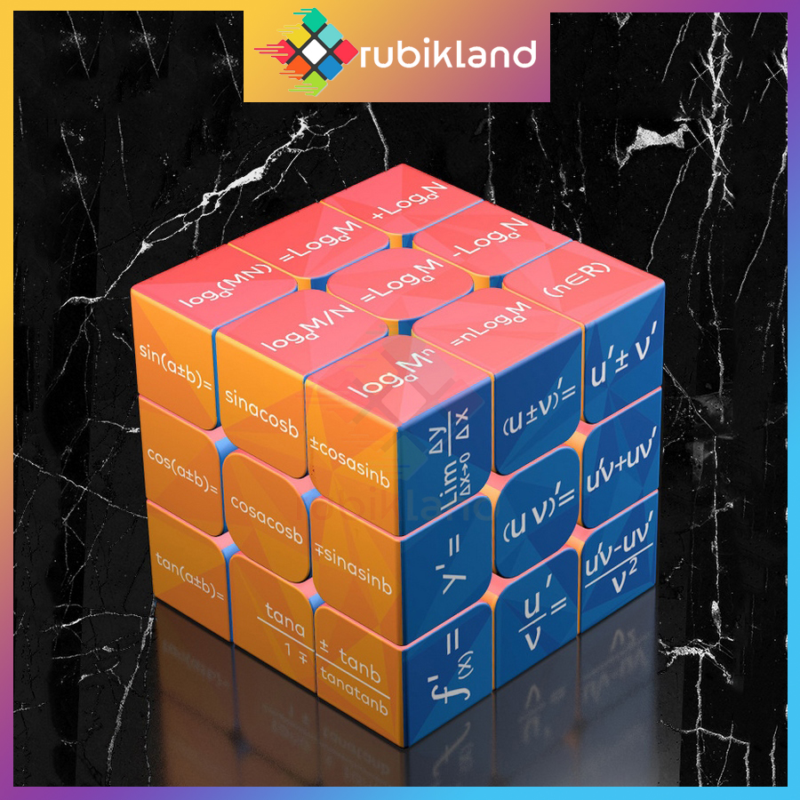 Rubik Hoá Học Toán Học Rubic 3x3 Bảng Tuần Hoàn Nguyên Tố Siêu Đẹp Periodic Cube Rubik Biến Thể 3 Tầ