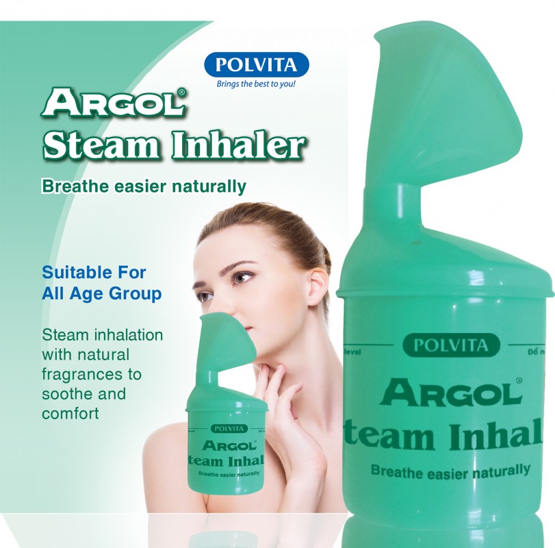 [HCM]Bình Xông Mũi Tinh Dầu Thiên Nhiên Argol